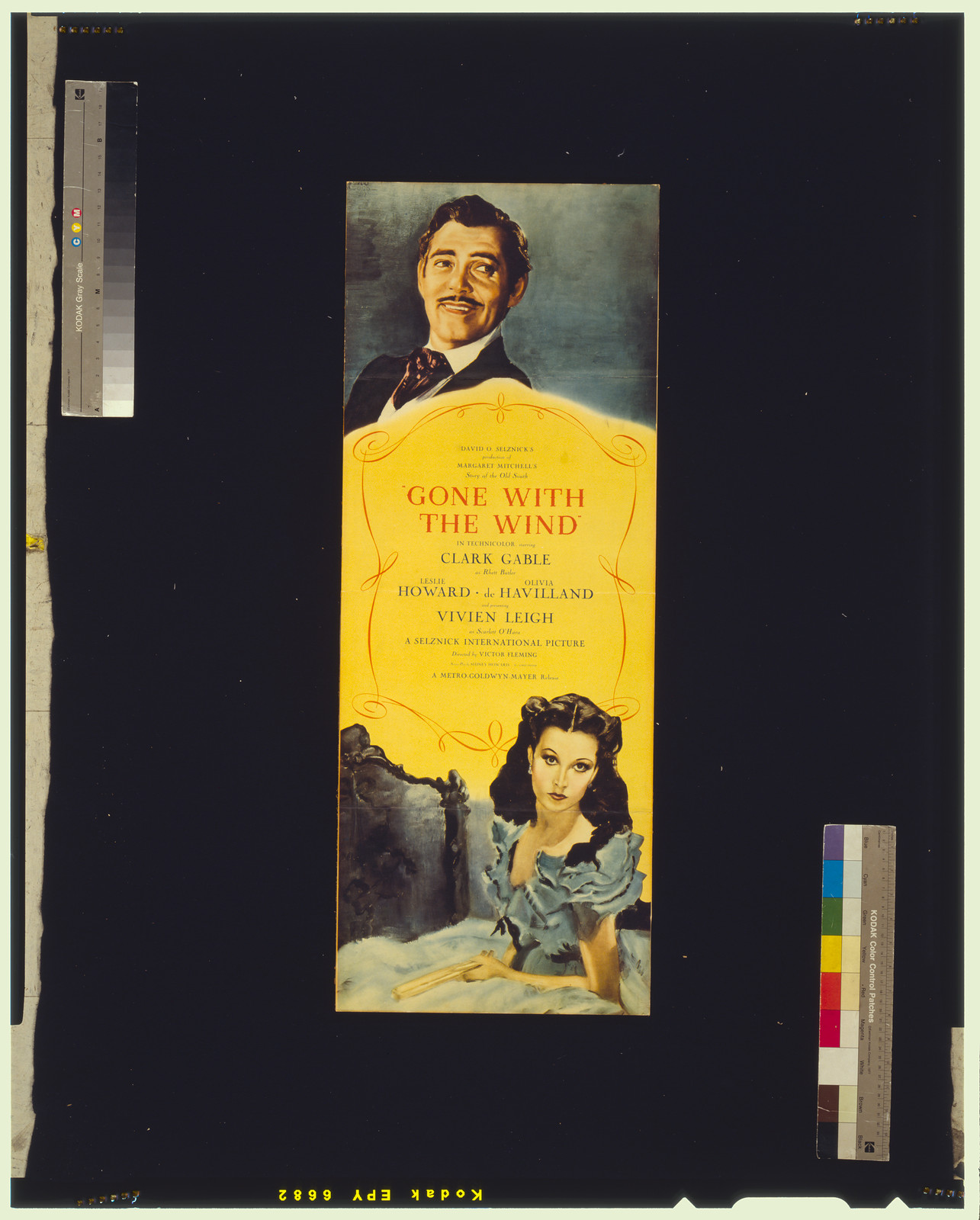 Gone with the wind, [S.l. : s.n., 1939] — vintage poster