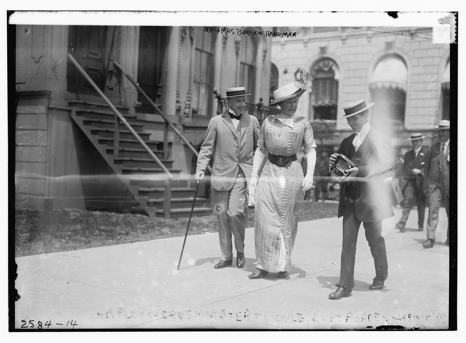 Mr. & Mrs. Borden Harriman, n/a — historic photograph