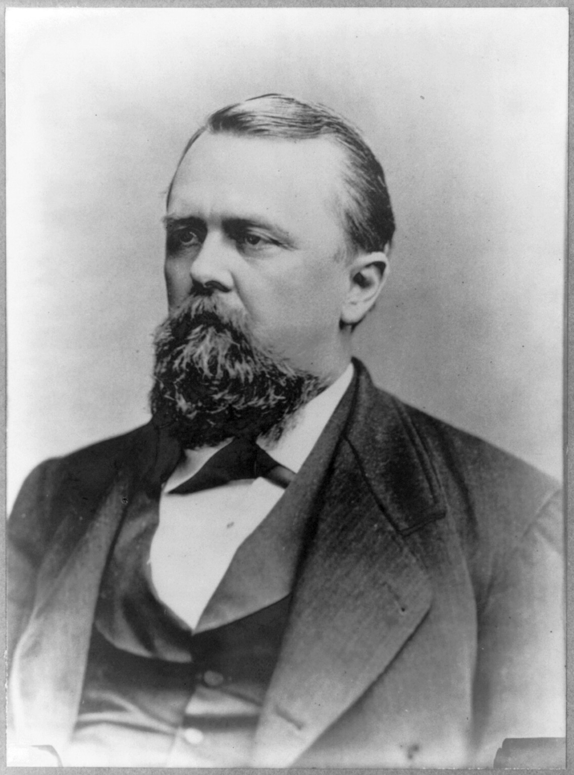 [Hilary Abner Herbert, bust portrait, facing left] — historic photograph