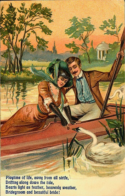 Playtime of Life, Drifting Along Down the Tide — historic image