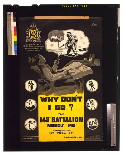 Why dont I go? The 148th Battalion needs me / Holland.