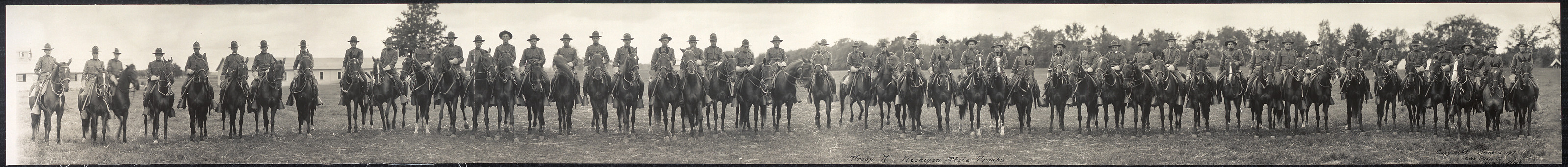 Michigan State Troops, 1917, 1917 — historic image