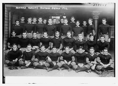 Harvard varsity football team, 1912