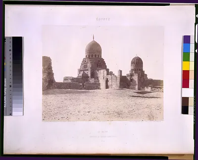 Le Kaire - tombeaux de sultans Mamelouks / Félix Teynard.