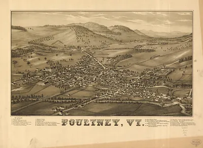 Poultney, Vermont, 1886