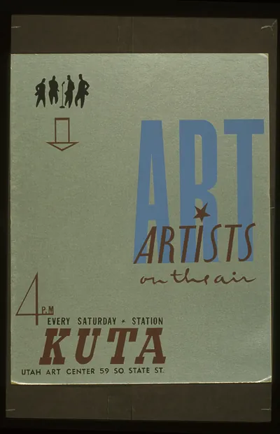 Art Artists on the air (S) 4 P.M. every Saturday KUTA.