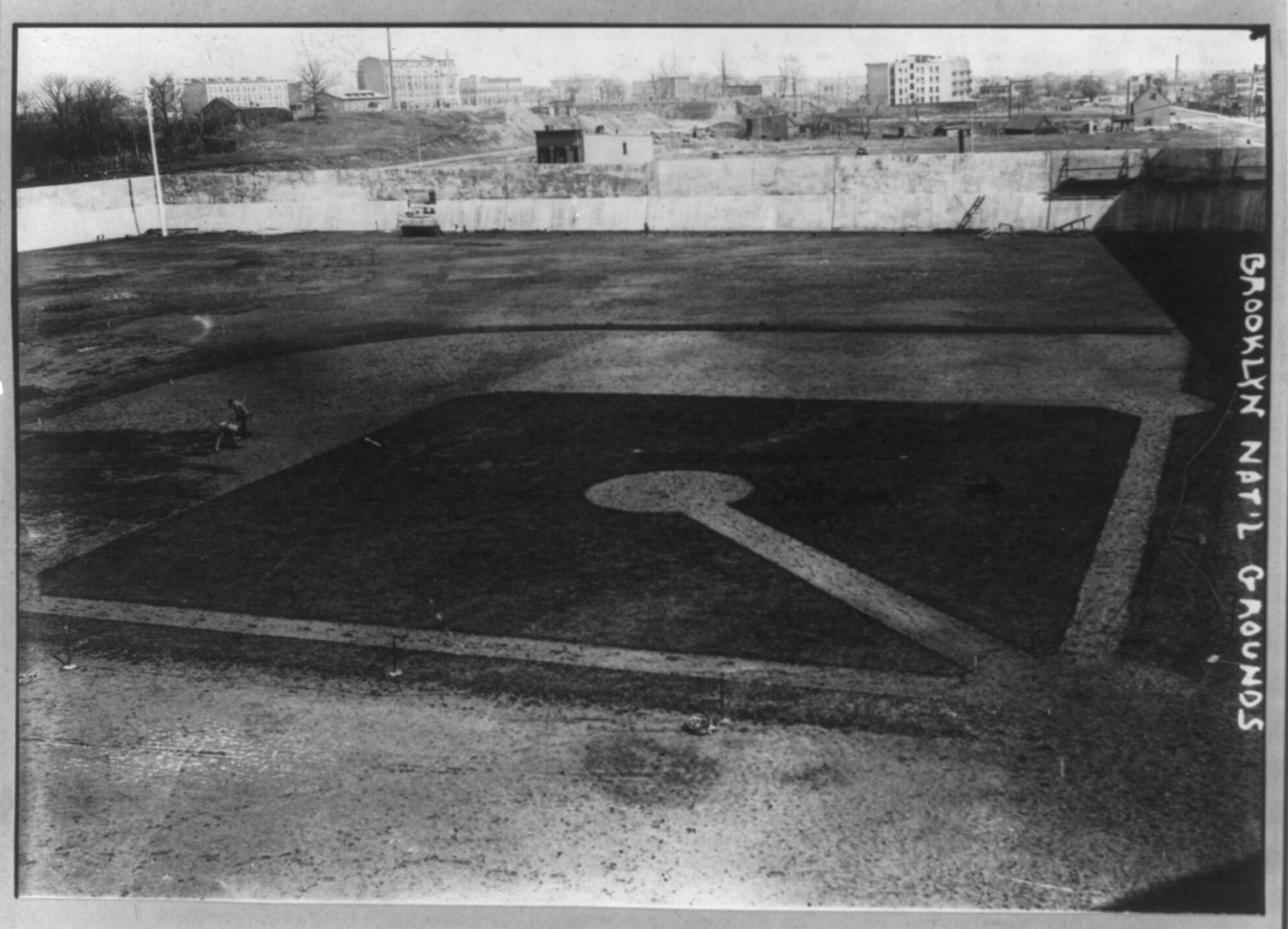 Baseball parks - Brooklyn Nat'l Grounds, Mar. 20, 1913, 1913 Mar. 20. — historic photograph