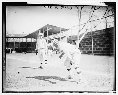 Alvin Gipe (left) & Topsy Harvel (right), Philadelphia AL (baseball)