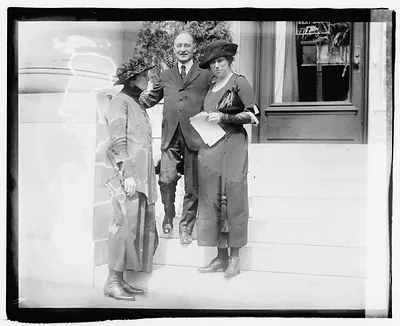 Mrs. Mary Hicks, Alfred Bettman, Mrs. Bernard Pollock, 2/20/20