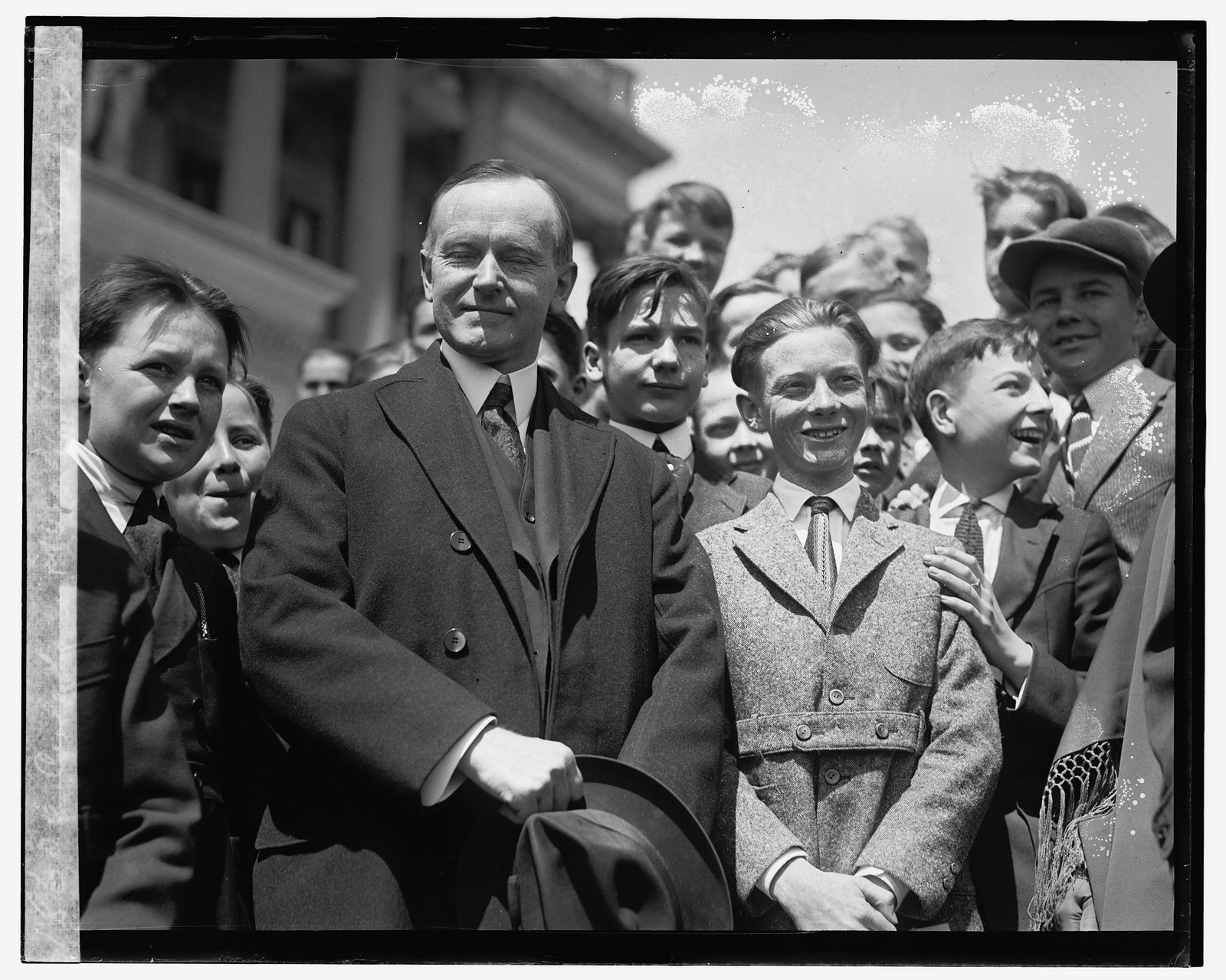 Coolidge & Wesley Barry, 4/24/22, [19]22 April 24. — historic photograph