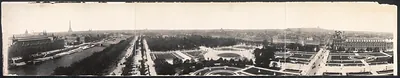 Panorama of Paris, France, 1909