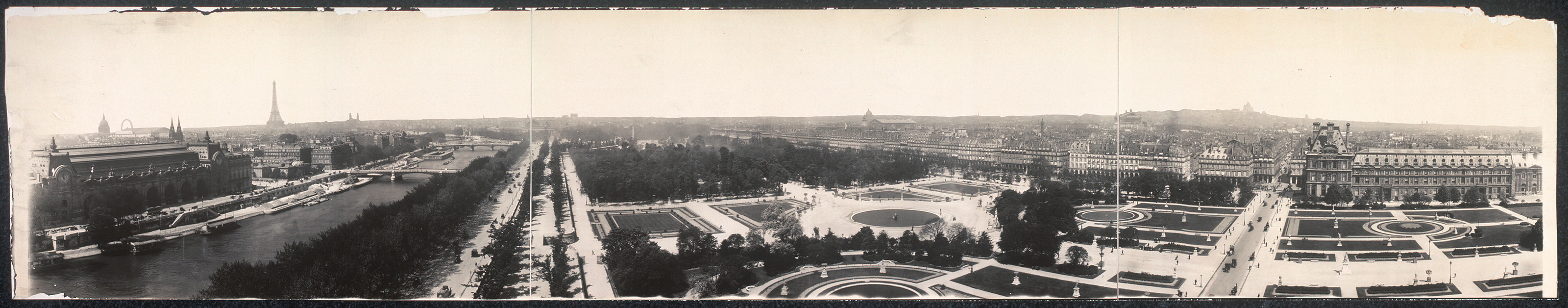 Panorama of Paris, France, 1909, 1909 — historic image