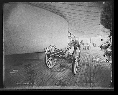 U.S.S. Iowa, field gun