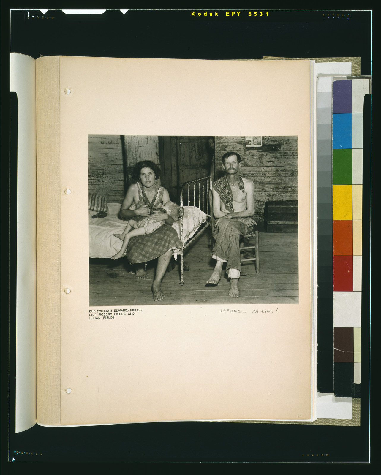 Bud (William) Fields, Lilian Rogers Fields, Lily Fields, [1935 or 1936] — historic photograph