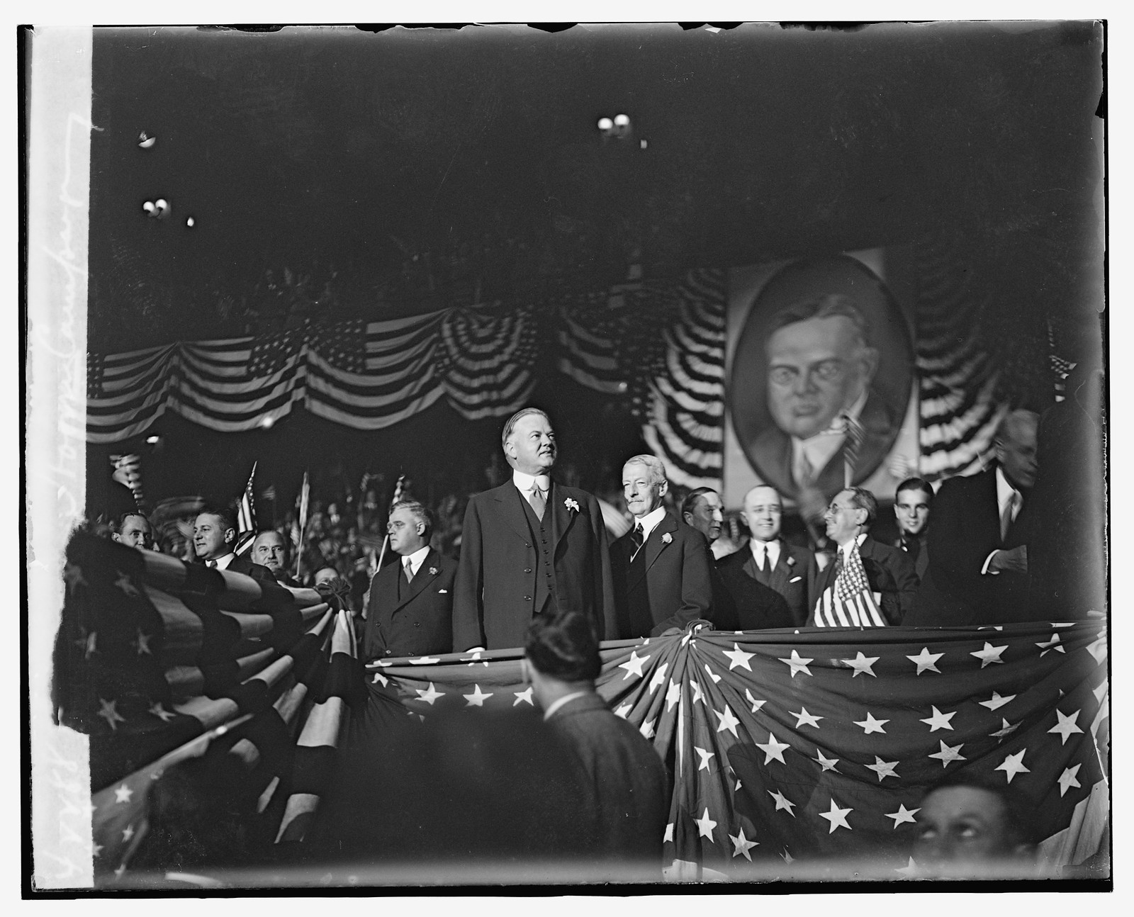 Hoover campaigning, [1929] — historic photograph