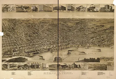 Memphis, Tennessee, 1887
