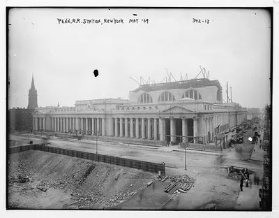 Penn. R.R. Station, N.Y., 1909