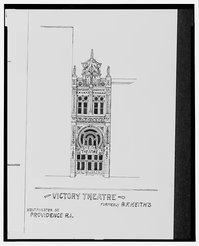 Victory Theatre, formerly B.F. Keith's, Westminster St., Providence R.I.
