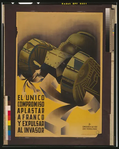 El único compromiso aplastar a Franco y expulsar al invasor