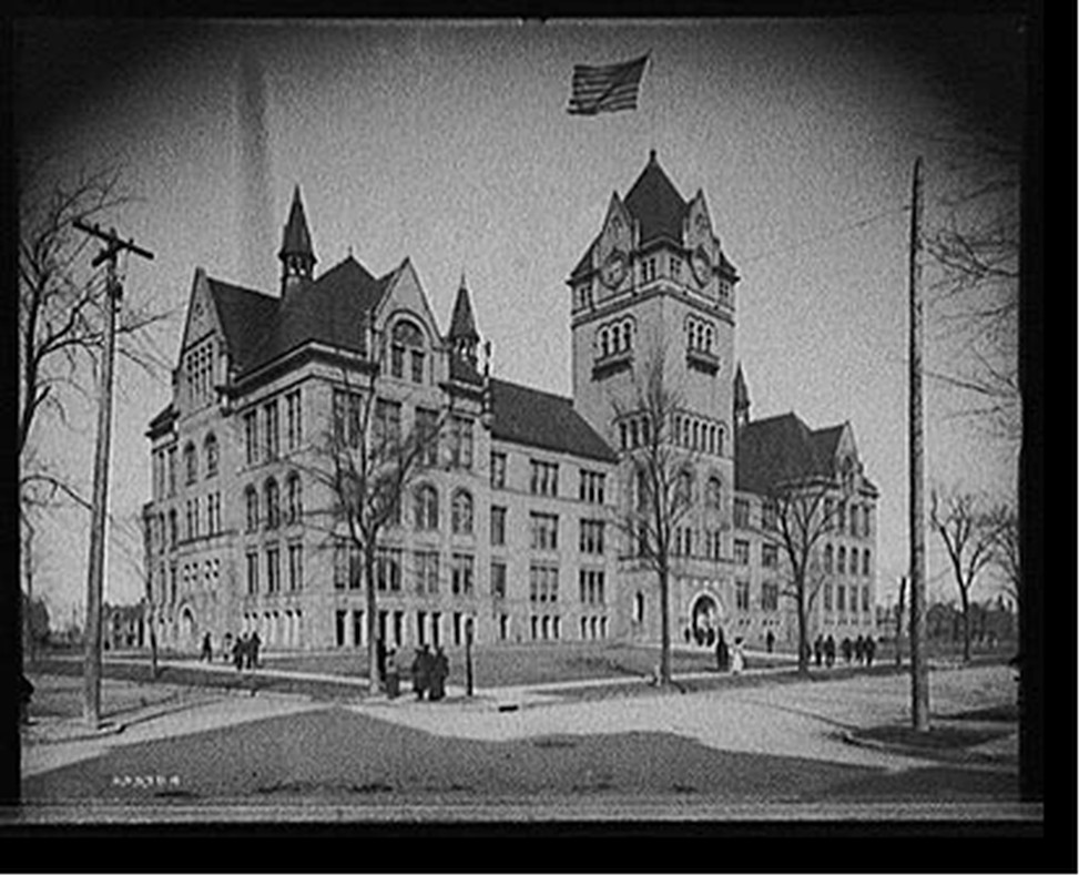 [Central High School, Detroit, Mich.], [1904?] — historic photograph