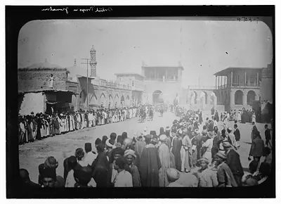 British troops in Jerusalem