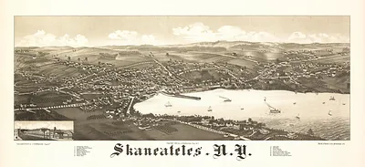 Skaneateles, New York, 1884