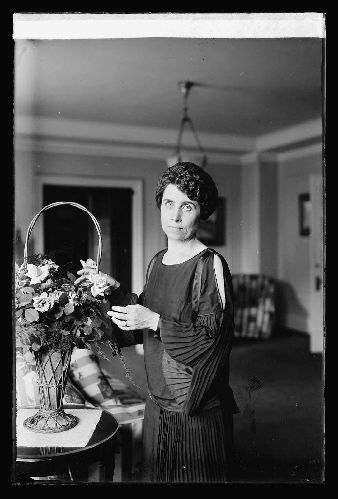 Mrs. Coolidge, 8/6/23, [19]23 August 6. — historic photograph
