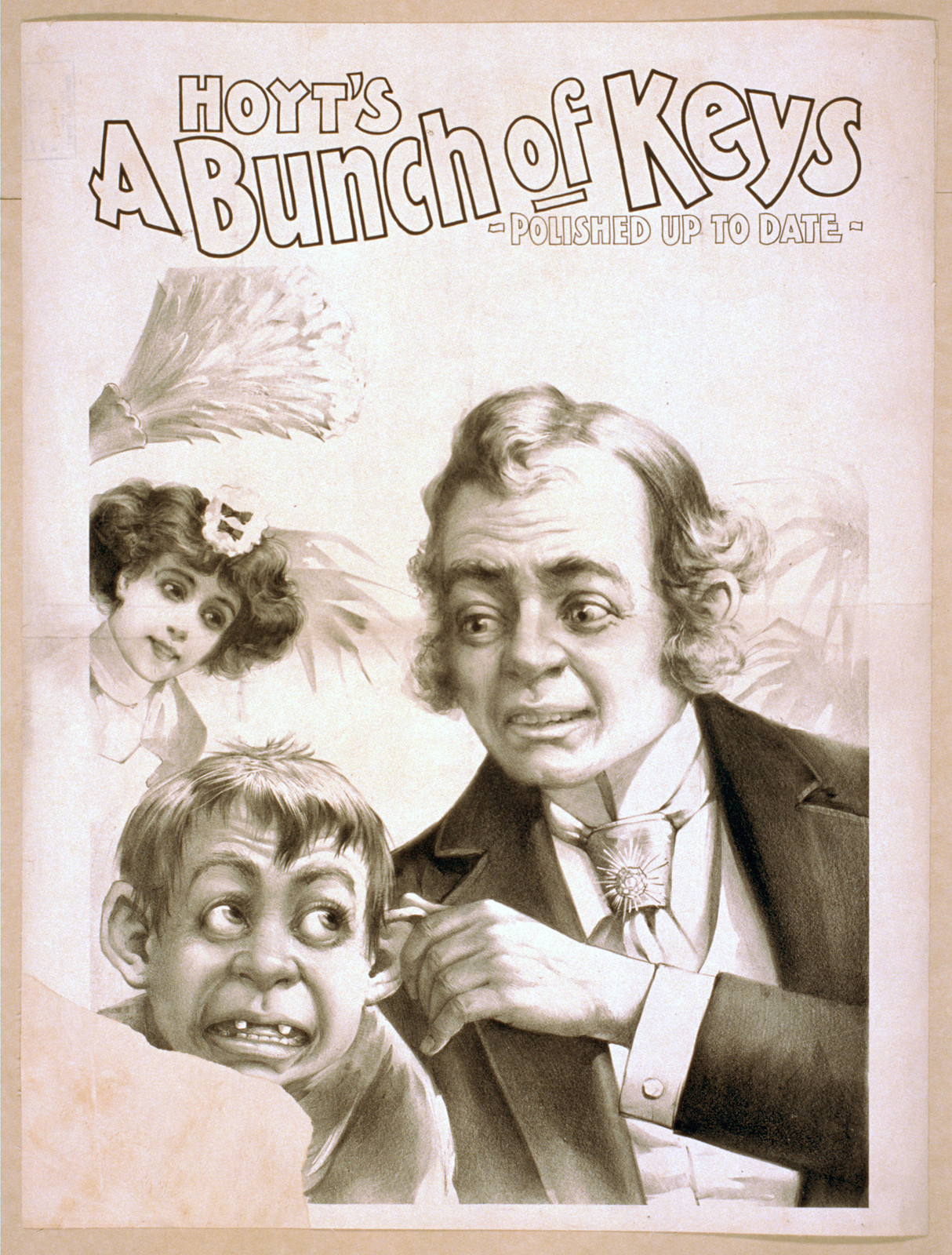 Hoyts A bunch of keys published up to date., 1900 — vintage poster