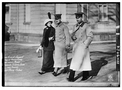 Ernst August, Victoria Louise and Prince Oscar