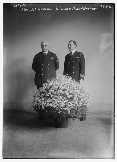 Adm. J.J. Glennon & Lt. Com. E. Langworthy