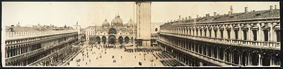 St. Marks Square, Venice, Italy, 1909