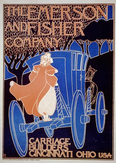 The Emerson and Fisher Company, carriage builders, Cincinnati, Ohio / designed by Frank Hazenplug