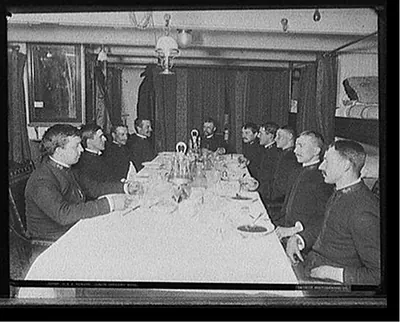 U.S.S. Newark, junior officers' mess