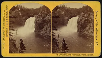 Upper Falls of the Yellowstone, 115 Feet