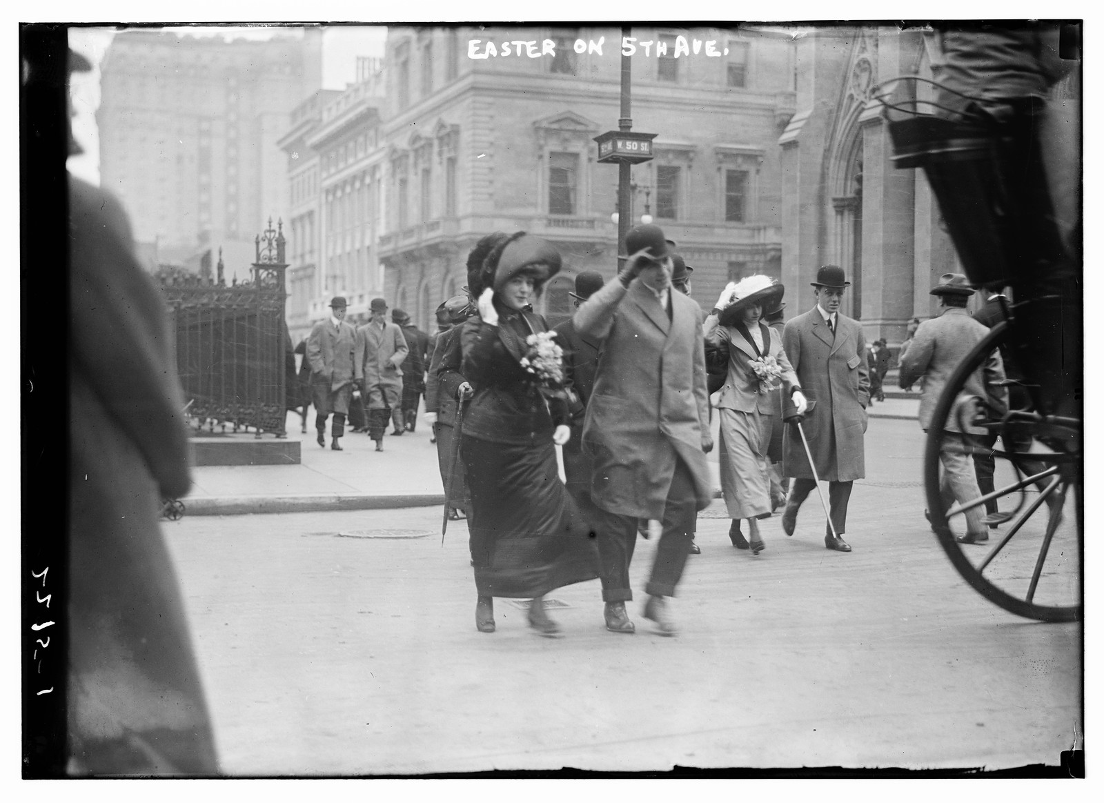 Easter on 5th Ave., N.Y.C., n/a — historic photograph