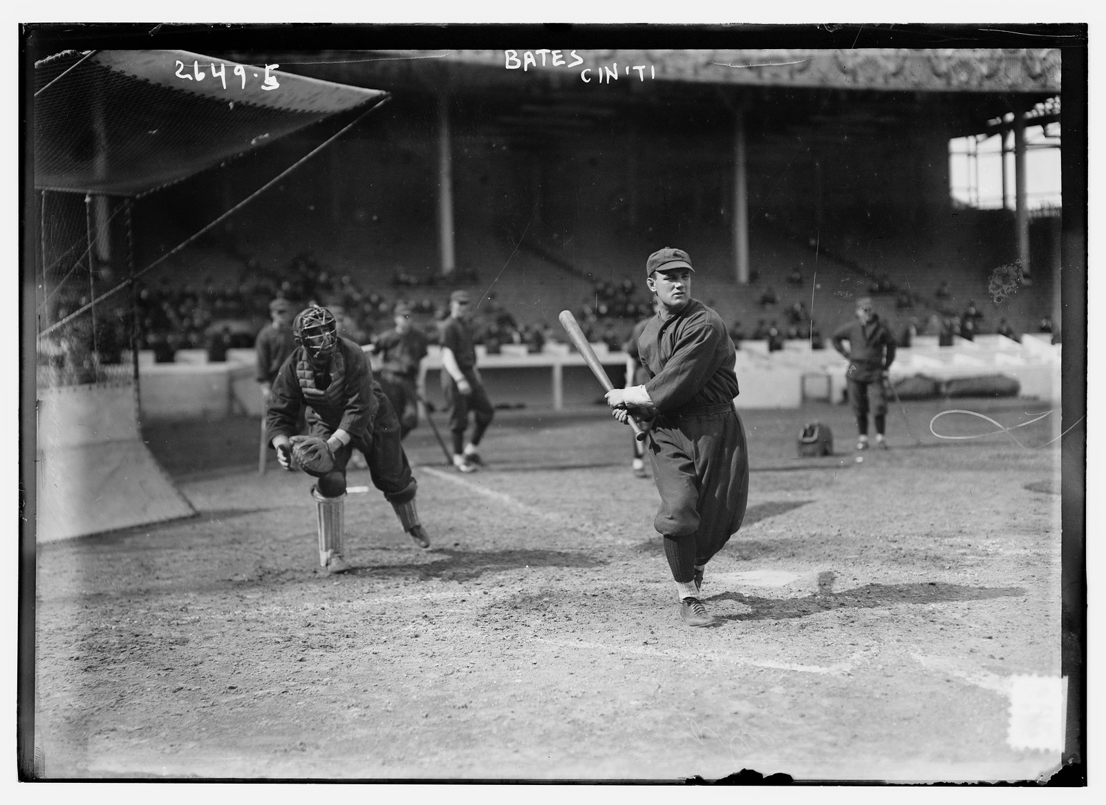 Johnny Bates, Cincinnati NL (baseball), [1913] — historic photograph