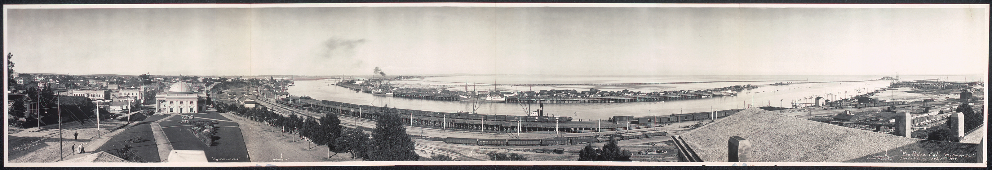 San Pedro, California, 1909, 1909 — historic image