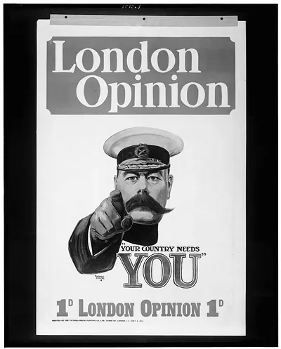 London opinion Your country needs you / Alfred Leete.