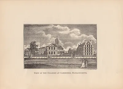 Colleges at Cambridge, Massachusetts, 1700
