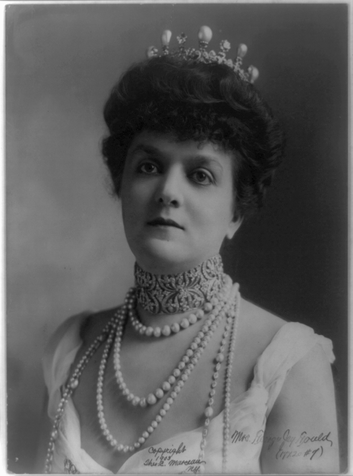 Mrs. George Jay Gould, c1903. — historic photograph