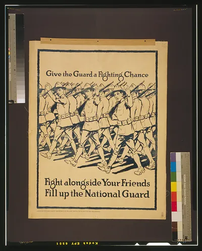 Give the Guard a fighting chance Fight alongside your friends - Fill up the National Guard.
