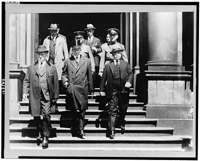 Vice President Dawes in Boston to attend anniversary of the Concord Fight""