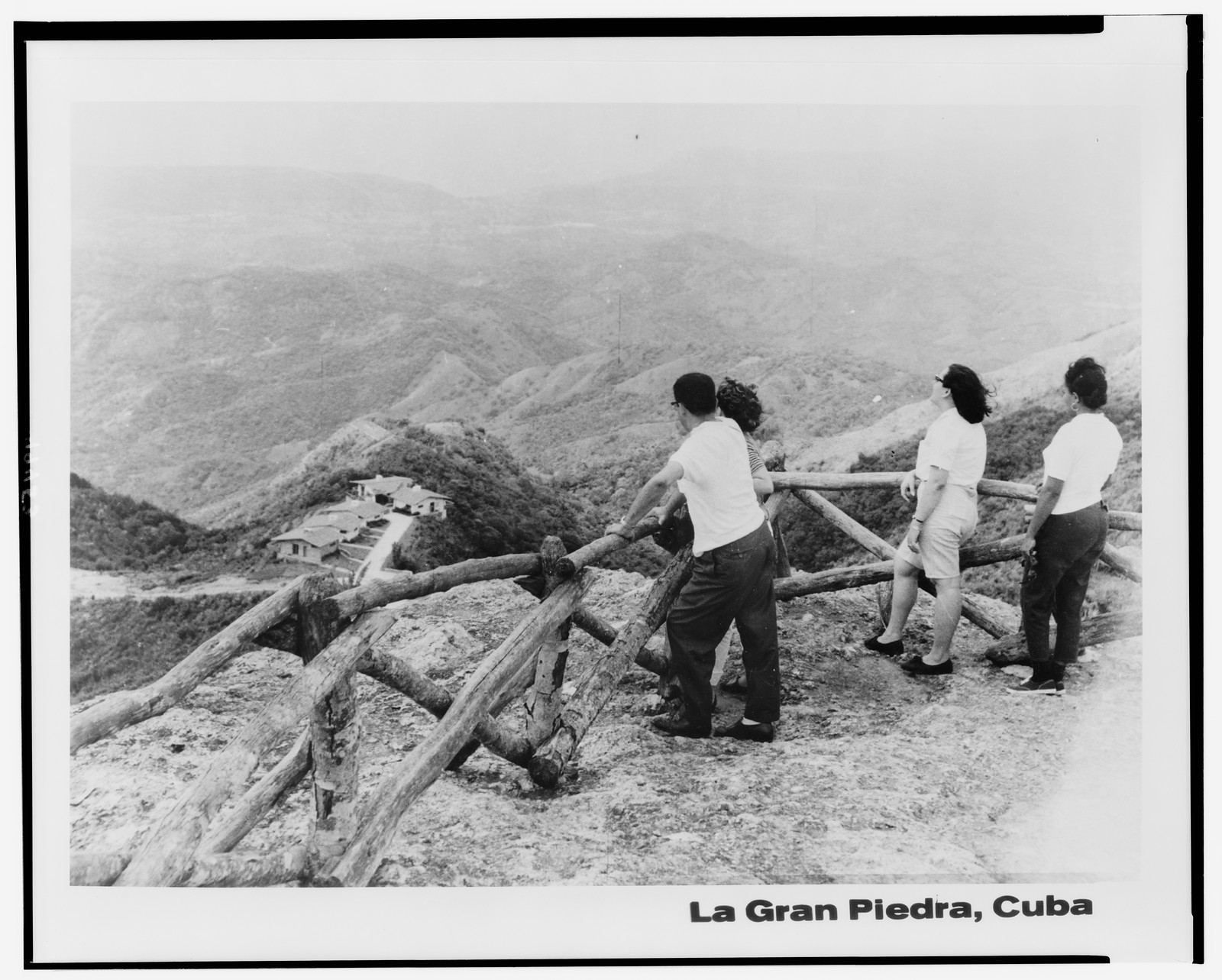 [Photo of Cuba, 1964?: La Gran Piedra"]" — historic photograph