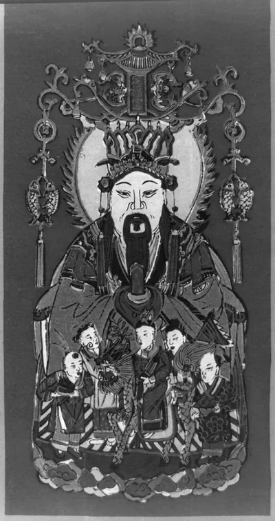 Chinese kitchen god [Zao Jun (Tsao Chun)]