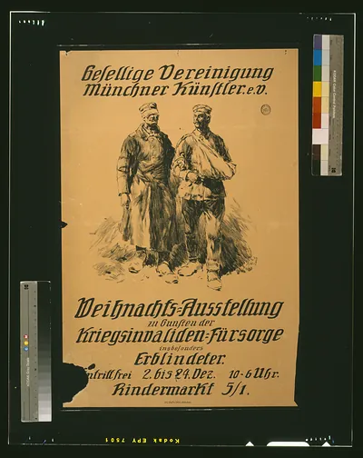 Gesellige Vereinigung Münchner Künstler, Weihnachts-Ausstellung poster
