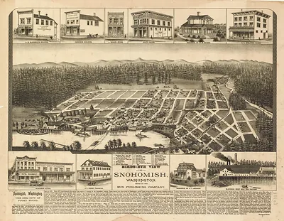 Snohomish, Washington, 1890