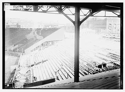 Fenway Park, Boston, before 1914 World Series
