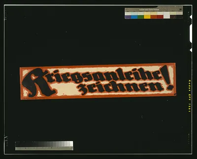 Kriegsanleihe zeichnen! / LO.