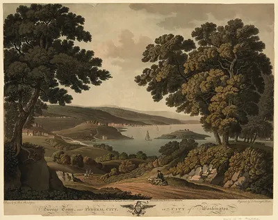 George Town and Federal City, or City of Washington [1801]