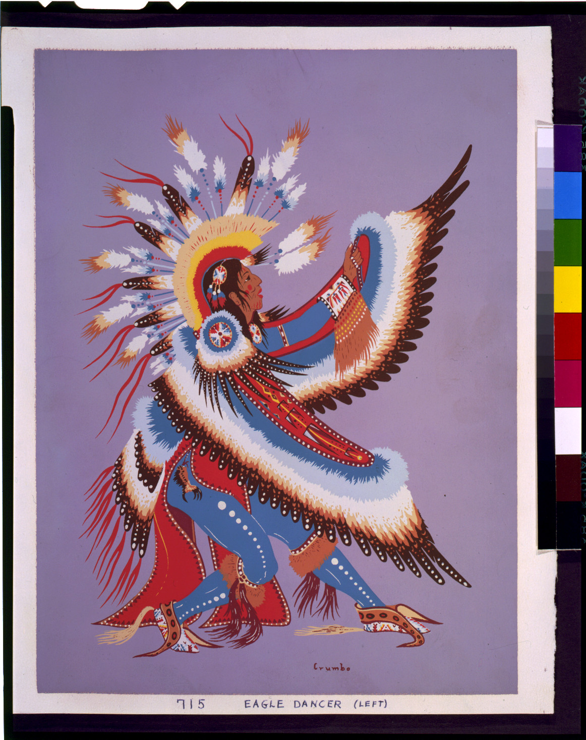 Eagle dancer / Crumbo., c1952. — historic print